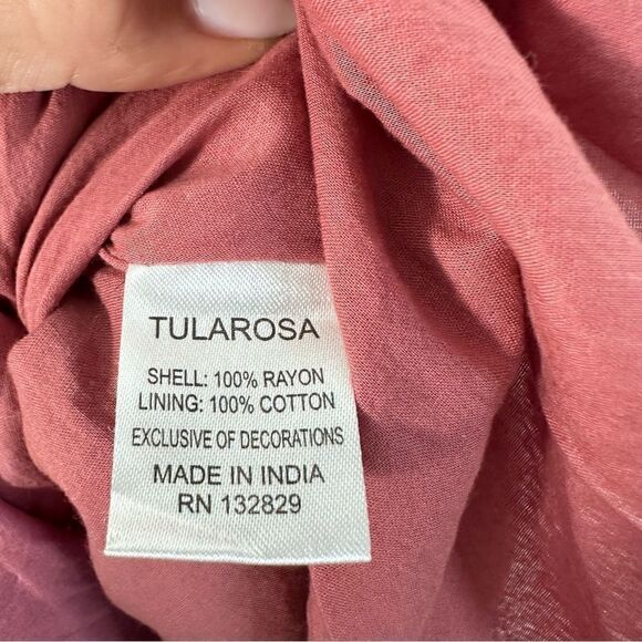 Tularosa Audrey Dress in Rose Size Small - Picture 10 of 11